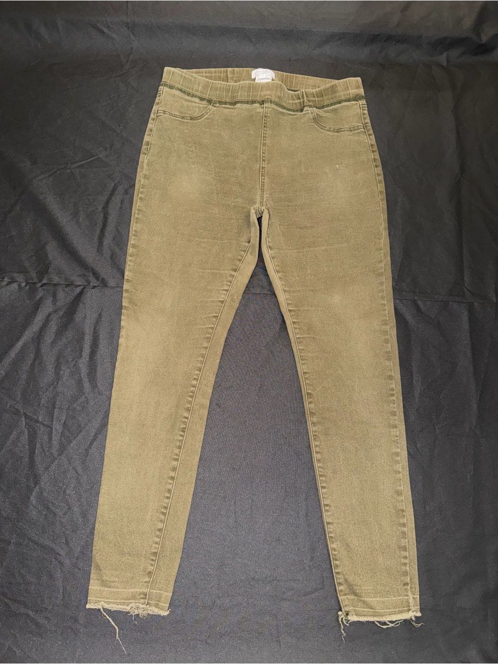 Mud Pie Olive Skinny Jeans
